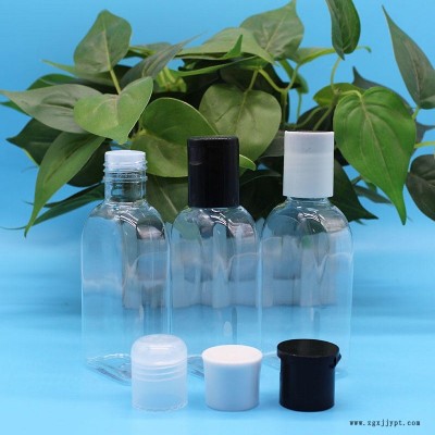 厂家直销120mlpet透明扁瓶 护肤甘油瓶 精油瓶 化妆品瓶 塑料瓶批发图3
