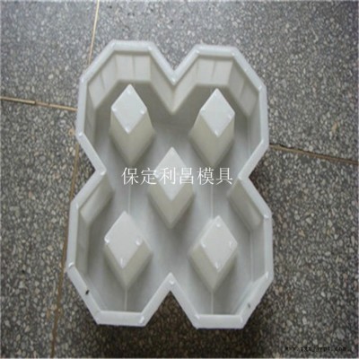 厂家直销模具 植草砖模具 草坪砖模具 8字植草砖模具 保定华旭模具图1