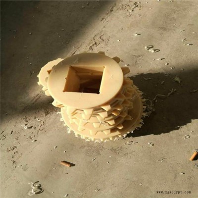 尼龙齿轮 尼龙导向轮 星轮涡轮 河北腾博加工制作图8