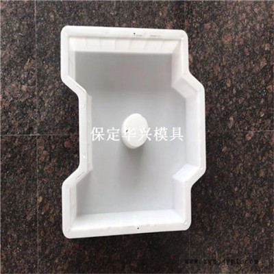 混凝土连锁块模具 自嵌式挡土块模具 水泥联锁块模具 卓亿模具图2