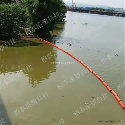 柏泰专注于拦污排塑料浮筒管道浮筒滚塑加工图2