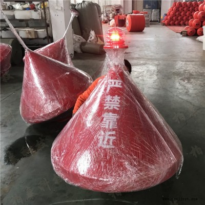 滚塑加工海洋线性聚乙烯浮标 码头港口施工浮标图2