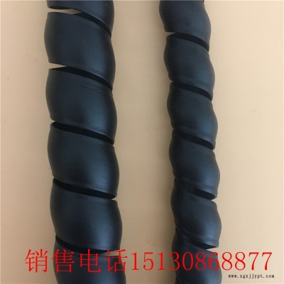 螺旋油管保护套 液压胶管耐磨保护套 PP软管保护套 厂家直销图2