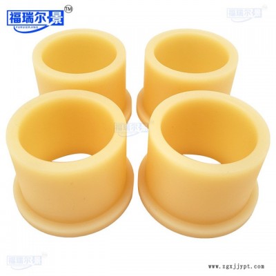 厂家定做浇注尼龙槽轮加工 PA6尼龙套 机加工尼龙V型轮加工图2