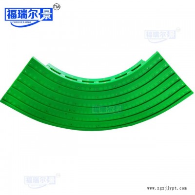 加工定做链板转弯导轨 磁性弯道 超高分子量聚乙烯UHMWPE弯轨厂家图4