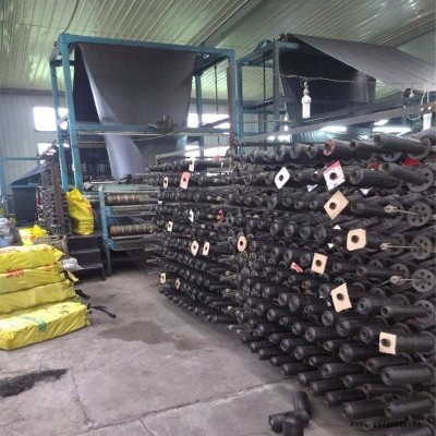 厂家批发 防草布 大棚农用除草布 园艺地布 黑色塑料编织布 抗紫外线抗老化图1