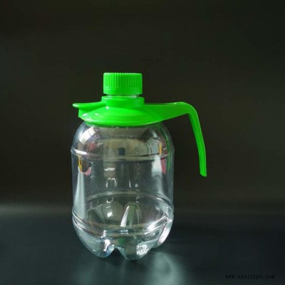 啤酒塑料瓶 1.5L升把手啤酒瓶 宇丰 透明500ml通用塑料瓶子图2