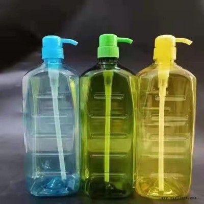 4公斤洗洁精塑料桶 透明洗洁精瓶 宇丰 洗洁精瓶