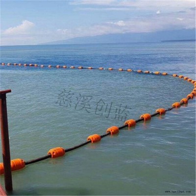 创蓝滚塑加工锥形警示航标 PE给水管浮筒 排污管塑料浮体批发图3