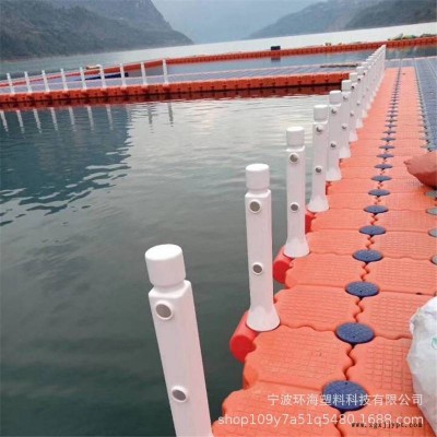 滚塑加工码头塑料浮箱水上浮桥平台内部实心填充浮筒图3