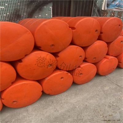 滚塑加工水库挂网浮筒 水面拦漂浮物浮体 聚乙烯PU浮子批发图3