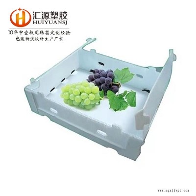 浙江周转中转箱 汇源塑胶有盖打包物流箱 双层加厚中转箱图1