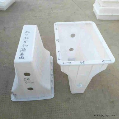 翰轩模具 桥梁隔离墩模具 城市公路隔离墩钢模具 生产厂家图4