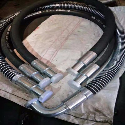 挖掘机破碎锤专用高压胶管工程机械用高压胶管液压胶管