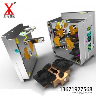 栏杆模具厂家直销 机械零件定做开模具 PA塑料栏杆模具厂家直销图4