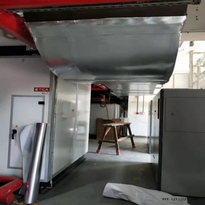 文安橡塑风筒保温  铁皮保温  管道铁皮保温施工队  罐体不锈钢保温图2