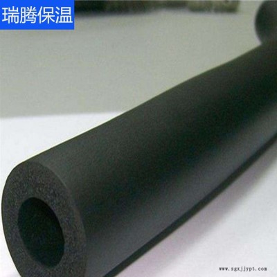 橡塑管 不燃橡塑保温套 难燃高密度憎水隔热管道保温橡塑管 瑞腾图2