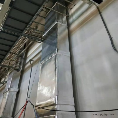 唐山蒸压釜罐体保温施工队  铁皮岩棉管管道保温 橡塑风筒保温带料加工图2