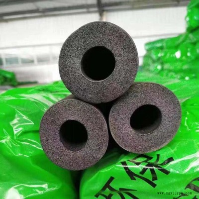 黑色保温橡塑管 光面橡塑工程管 彩色橡塑管 富恒图2