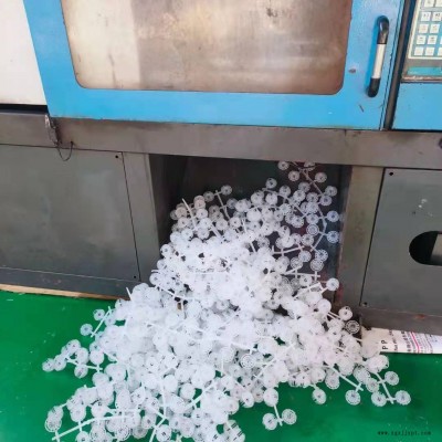 栋悦橡塑厂家直销PP多面过滤球 水塔填料球 酸雾净化塔填料球50多面空心球图1