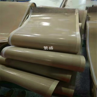 橡塑硫化挤出机 橡胶 硅胶制品专用输送带 铁氟龙 特氟龙布带厂家图2