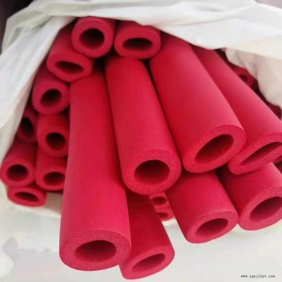 橡塑保温板 红色橡塑管  闭孔橡塑保温管壳  自粘橡塑板