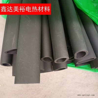 直销 橡塑管 空调管道 鑫达美裕 专用阻燃隔热 b1级橡塑管 橡塑高密度保温管图2
