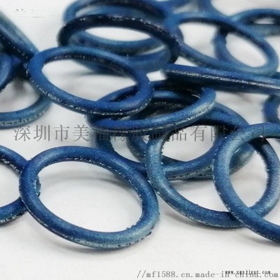 铝银导电硅胶大O型圈 专业电子屏蔽O型密封圈图2