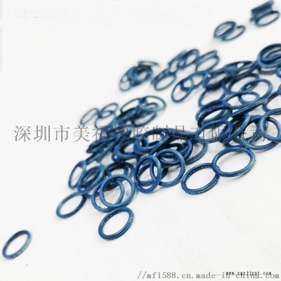 铝银导电硅胶大O型圈 专业电子屏蔽O型密封圈图5
