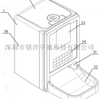 定做宠物喂食器塑胶外壳模具开模注塑料件加工厂图2