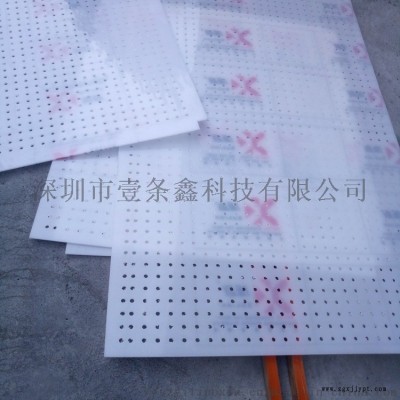 深圳白色塑料板加工定制 弱电箱外壳白色板材图2