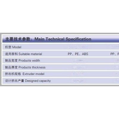 塑料聚偏 乙烯PVDF板材（厚板）挤出生产线 (GWELL150-PVDF)图3