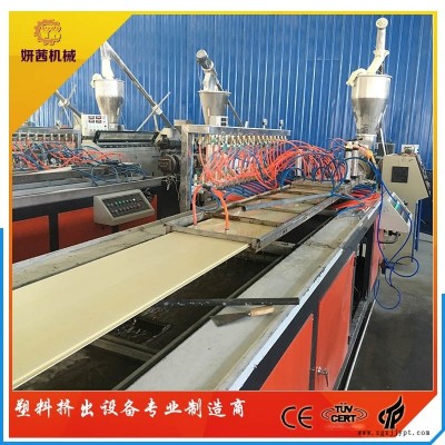 PVC集成纳米塑钢墙板设备图2