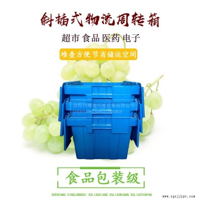 抚顺塑料箱厂家,物流周转箱带盖-沈阳兴隆瑞图5