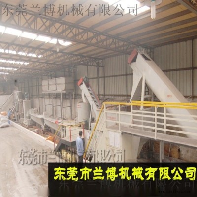 东莞PET聚酯水瓶脱标破碎清洗线_中空料粉碎机械图3