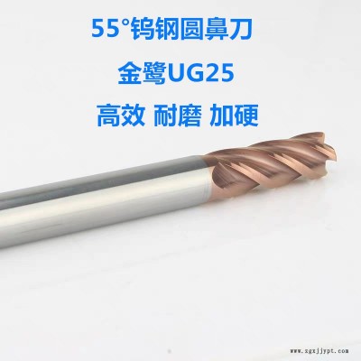 工厂直销 55度钨钢圆鼻铣刀 合金圆鼻刀 立铣刀图5