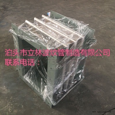 加工定制矩形金属波纹补偿器 矩形风道纤维织物补偿器图2