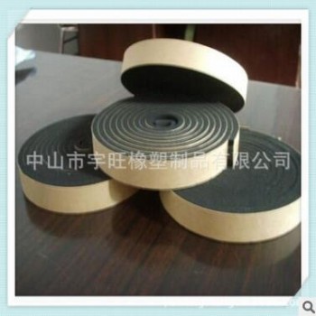 EPDM粘胶发泡海绵密封条单面自粘泡棉工程海绵条工地堵漏发泡条图2
