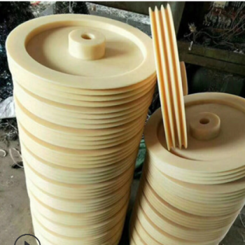 厂家直销轨道滑轮MC浇筑尼龙塑料尼龙滚轮加工定制图2
