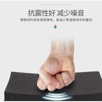 厂家批发 华美 橡塑板 B1级B2级橡塑保温板 阻燃黑色橡塑海绵板图2