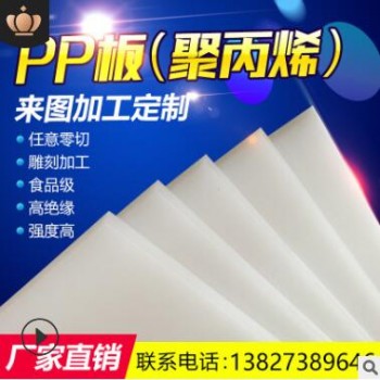 白色PP塑料板 硬胶板 PE板 尼龙板 pp板材2 3 5 10 20 50mm 加工图2