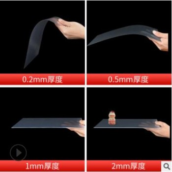 透明胶片/PC片材 PET片材 PVC片材/卷材 磨砂半透明PP片材透明片图3