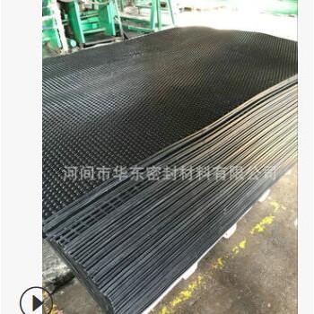 供应防滑垫 牛床垫 黑色橡胶牛棚垫 耐磨防滑畜牧垫 牛棚垫图2