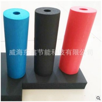 批发华美BI级橡塑管 高密度空调阻燃保温管 彩色橡塑海绵发泡管图2