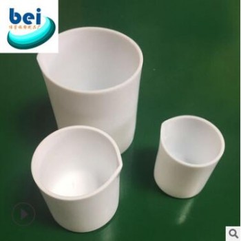 聚四氟乙烯烧杯F4烧杯PTFE 特氟龙带盖50/100/250/500/1000ml图2