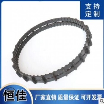 生产智能侦探机器人配套用橡胶履带爬楼梯同步带履带开槽磨齿图3