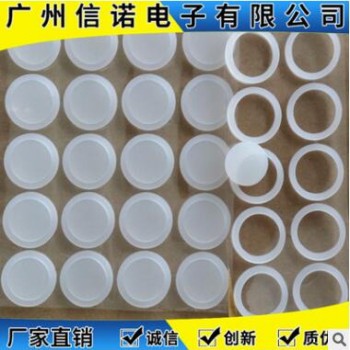 透明硅胶垫 食品级硅胶垫片 密封硅胶垫圈 自粘硅胶脚垫 橡胶垫图2