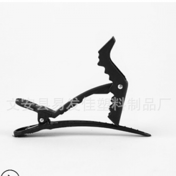 可定做颜色LOGO厂家批发鳄鱼夹 美发夹 夹子鸭嘴夹 一件代发图3