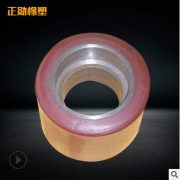 河北厂家批发聚氨酯托辊 聚氨酯包胶胶辊 可定制图3