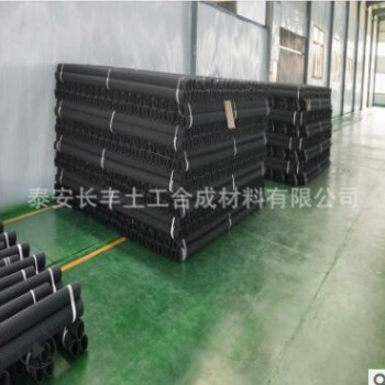 供应 50-300mm口径 集水暗管 曲纹 4米/根网状硬式透水管图3
